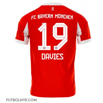Camiseta Bayern Munich Alphonso Davies #19 Primera Equipación 2025-26 manga corta Camiseta Bayern Munich Alphonso Davies #19 Primera Equipación 2025-26 manga corta
